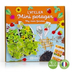 PYEF CRAFTS Kit Jardinage Enfant Plante à Faire Pousser Potager Enfant -  Kit Prêt à Pousser Mini
