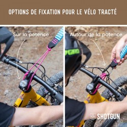 KUIKUI Barre de remorquage de vélo, corde de remorquage élastique Cyclisme  Sangle de traction extensible pour enfants(rouge) : : Auto et Moto