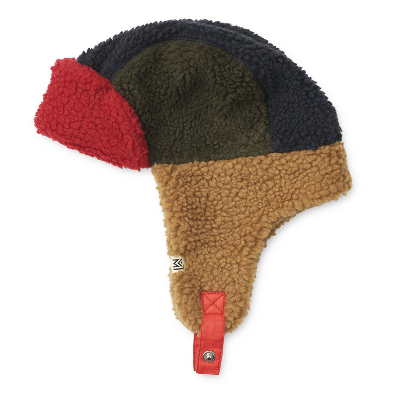 Bonnet chapka en laine épaisse pour enfants bien chaud avec impression
