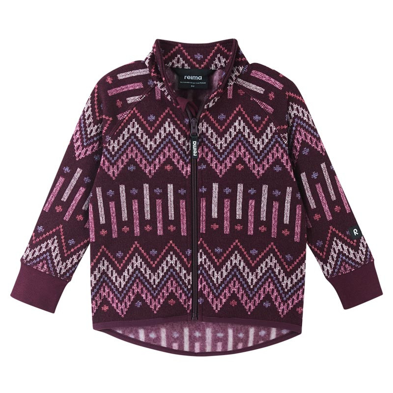 Veste polaire Ornament - Reima - Deep Purple