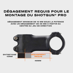 Shotgun Combo Selle VTT pour enfant et guidon 2.0 25.4/31.8/35.0
