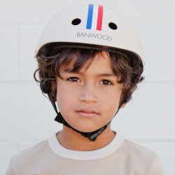 Casque de vélo bébé Classic Matte Rose (1-4 ans) Banwood - Dröm