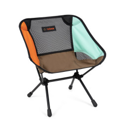 Chair One Mini d'Helinox - Chaise pliante enfant et ultra légère - Mint Multiblock / Black