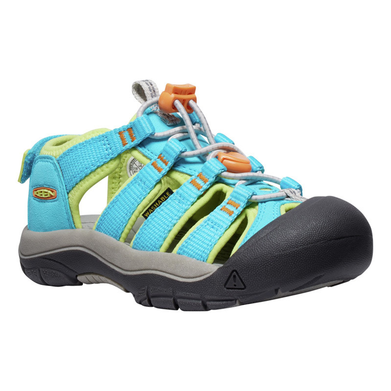 Sandales de randonnée enfant - Keen - Newport Boundless - Blue Atoll / Daiquiri Green