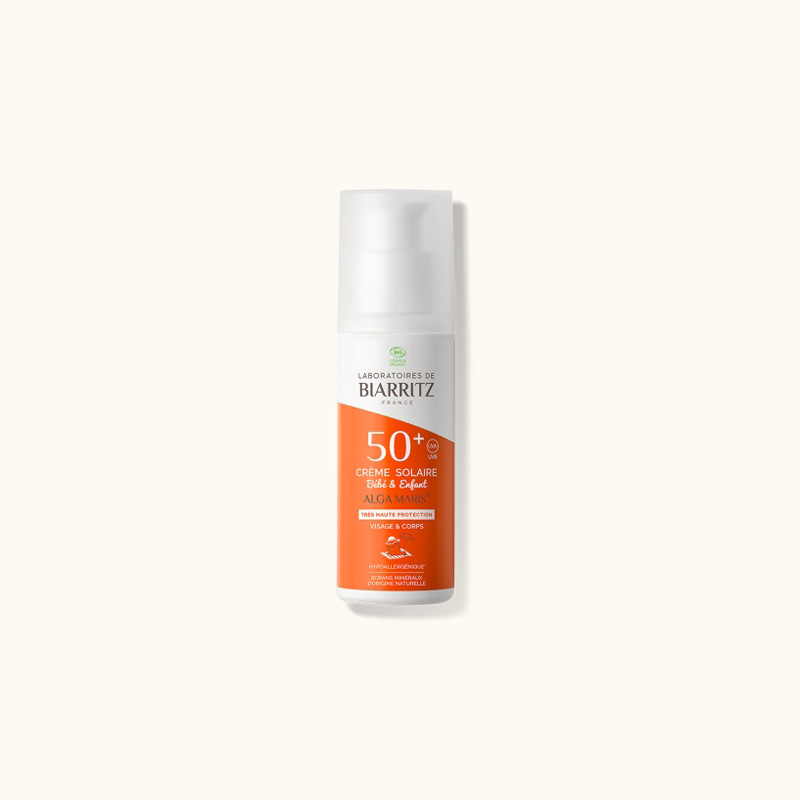 Creme solaire bio SPF50+ - Laboratoire de Biarritz