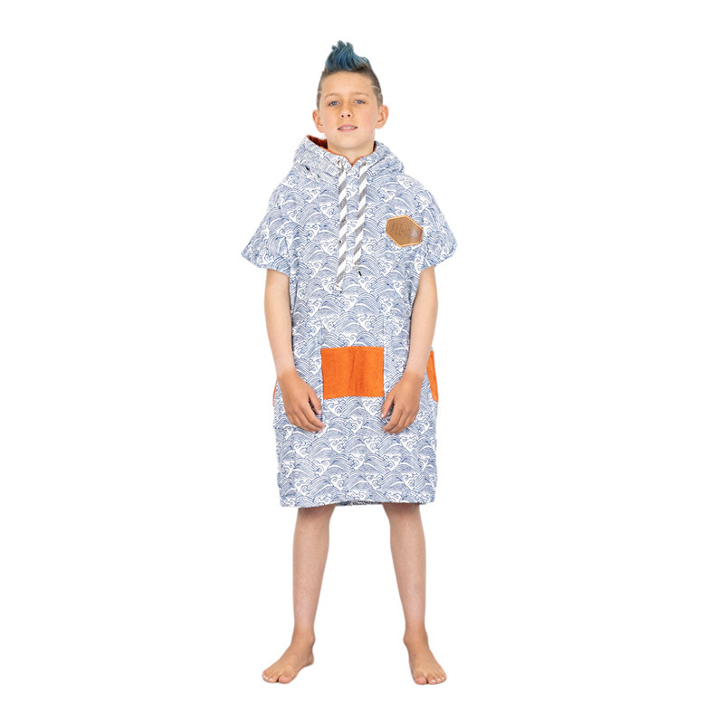 Poncho surf enfant - 6 à 9 ans - All-in - Océan