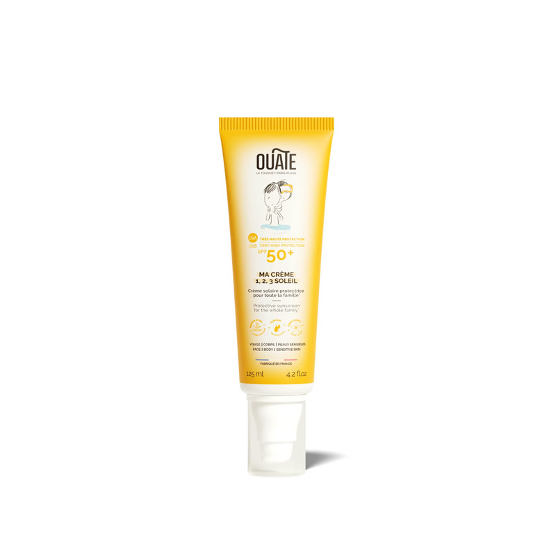 Ma crème 1,2,3 soleil - SPF50+ - Ouate