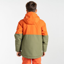 Veste de ski enfant Freehand - Dare2B -  Orange Rust / Olivine