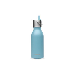 Gourde Qwetch inox isotherme - 350ml - Matt - Steel Blue