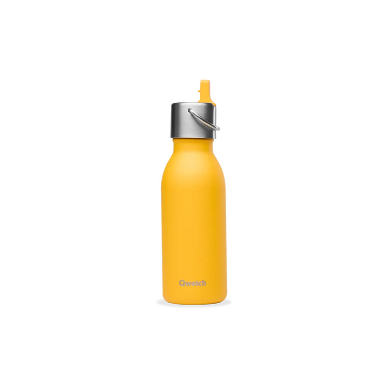 Gourde Qwetch inox isotherme - 350ml - Matt - Curry