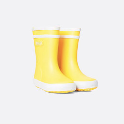 Bottes de pluie bébé Aigle Baby Flac Jaune