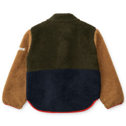 Polaire enfant sherpa Nolan - Liewood -  Army brown