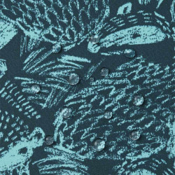 Combinaison softshell bébé Mjosa - Reima - Turquoise - 2024 tissu