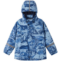 Raincoat Koski - 100% waterproof et doublé polaire - Reima - Denim Blue