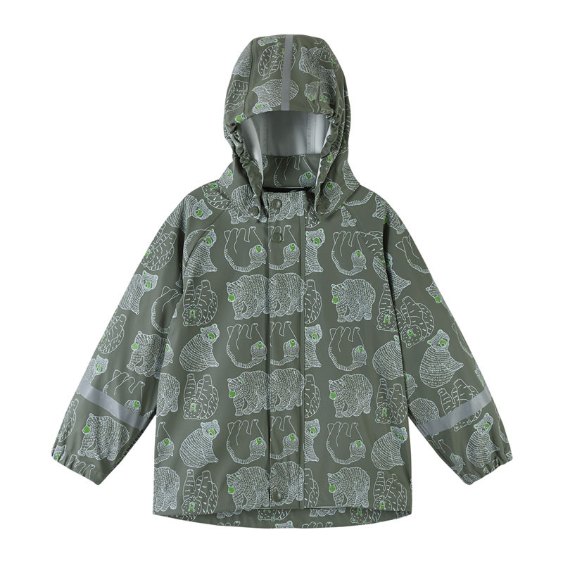 Veste de pluie enfant Vesi - Reima - Greyish Green