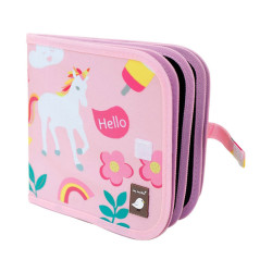 Cahier Jaq Jaq Bird - Licorne - Cahier réutilisable