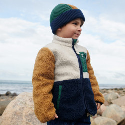 Polaire enfant sherpa Nolan - Liewood - Classic navy multi