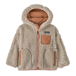 Baby Retro-X Hoody - Patagonia - Natural / Mallow Pink