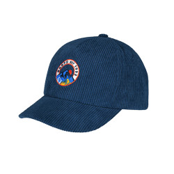 Casquette velours bleue enfant Flintie — Barts