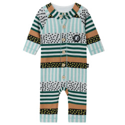 Combinaison en laine pour bébé Moomin Mysig - Reima - Cool Green