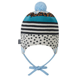 Bonnet bébé en laine mérinos - Moomin Yngst - Reima - Baby Blue - 2022