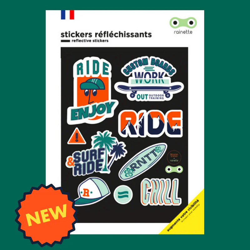 Stickers réfléchissants - Rainette - Ride