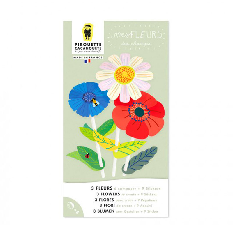 Kit Créatif Fleurs des champs - Pirouette Cacahouète