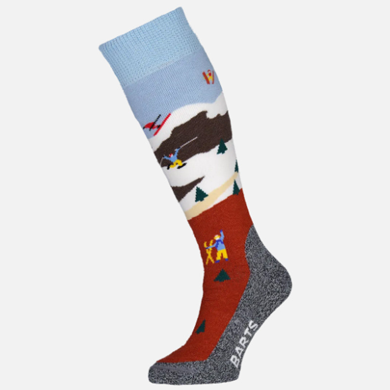 Chaussettes de ski enfant rust— Snowrider — Barts