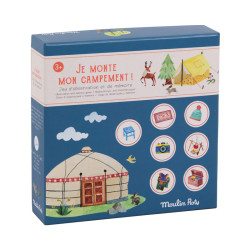 Jeu de mémoire, Je monte mon campement