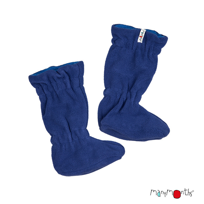 Chaussons de portage polaire Manymonths - Classic Blue