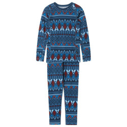 Sous-vêtements thermique enfant en laine et bambou - Taitoa - Reima - Blue Ocean