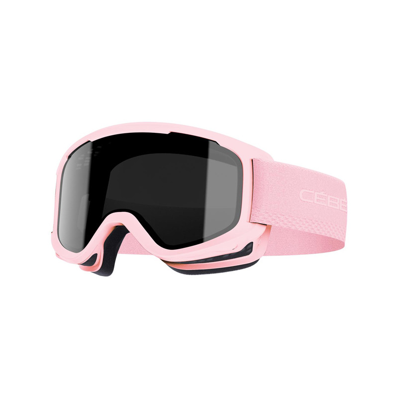 Masque de ski bébé Cébé - Jerry 3 - 12 mois à 2,5 ans - Coral / Ultra Black