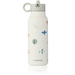 Gourde Liewood inox et isotherme Falk - 350ml - Aviator / Ecru