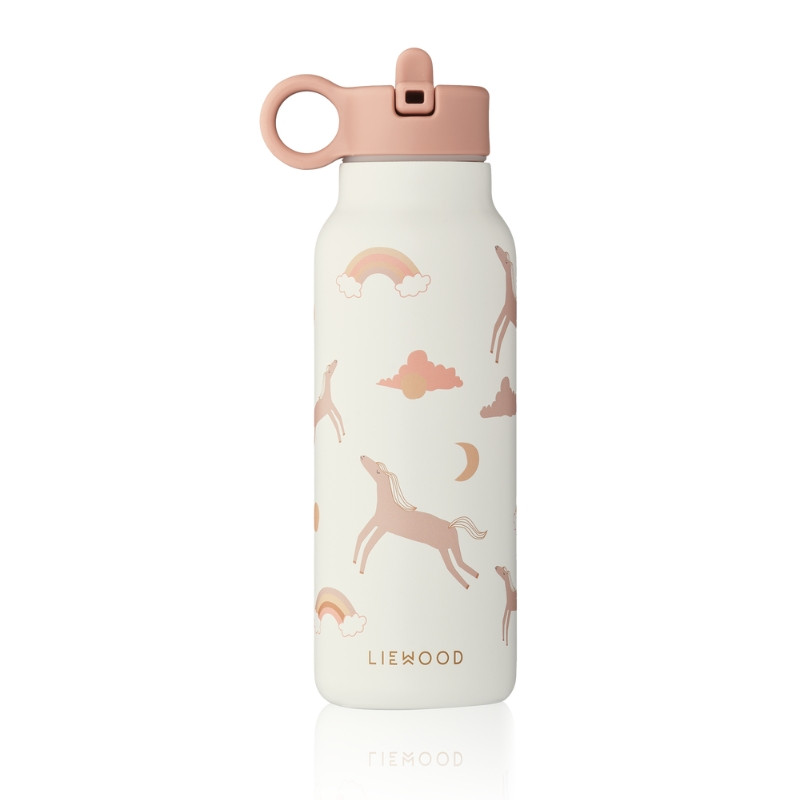 Gourde Liewood inox et isotherme Falk - 350ml - Dream / Ecru