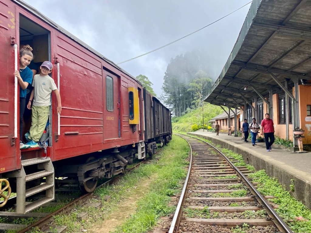 Prendre le train au Sri Lanka