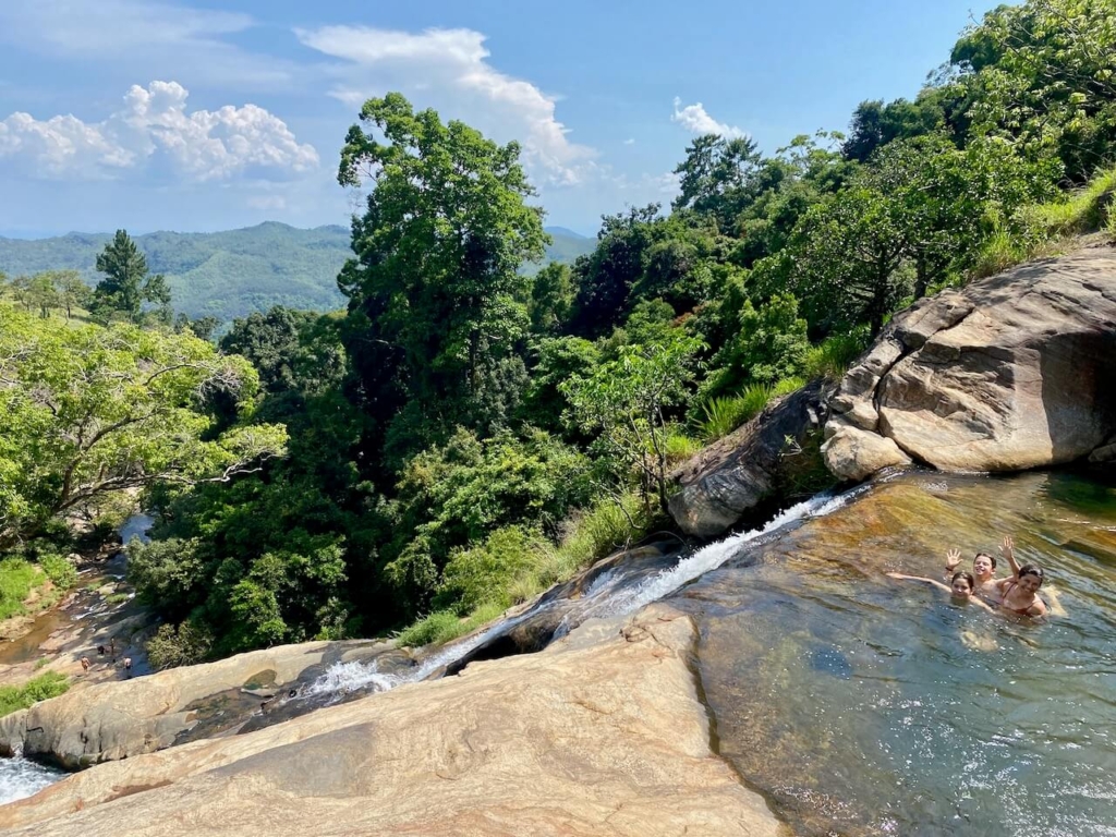 Randonnée vasques Sri Lanka