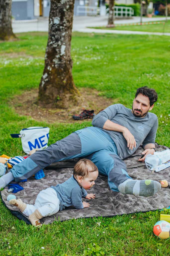 On se dégourdit les jambes au camping