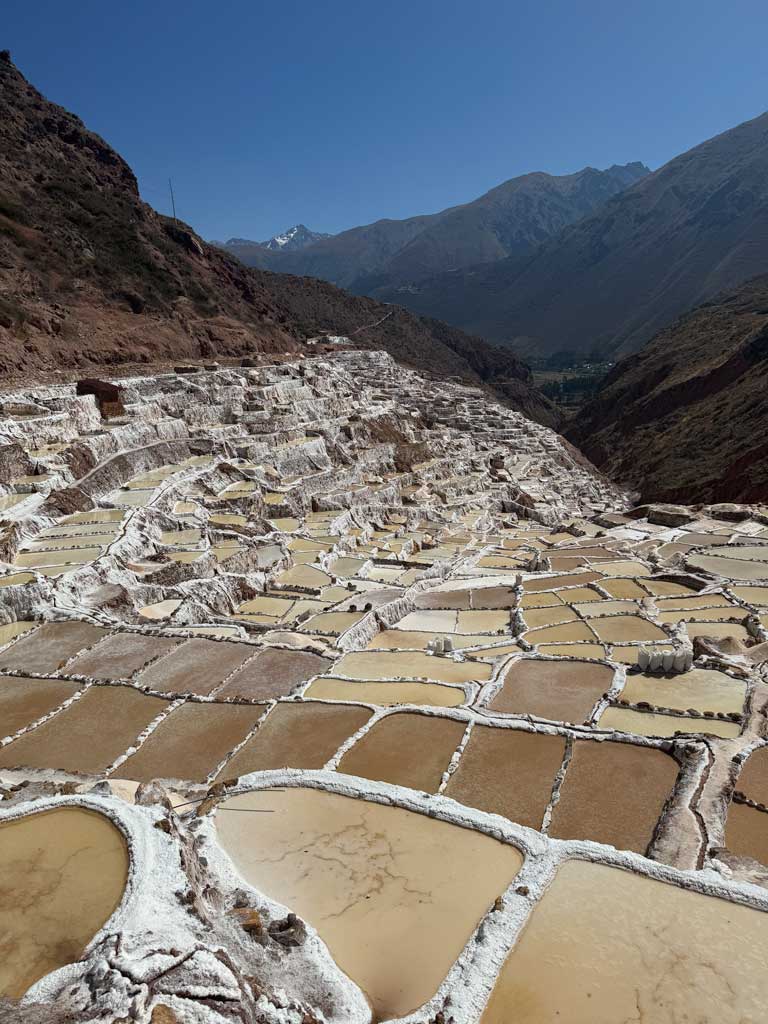 Les Salines de Maras (Pérou) dans les environs de Cusco à vélo