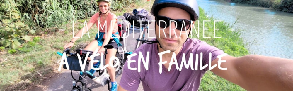 La Méditerranée à vélo en famille