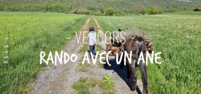 À la découverte du Vercors avec des ânes